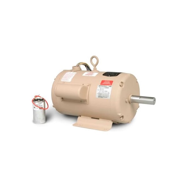 Baldor-Reliance Motor UCLE1015, 10-15HP, 3500RPM, 1PH, 60HZ, 215Z, 3750LC, TEA